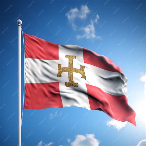 Premium AI Image | Flag of Hesse high quality 4k ultra hd