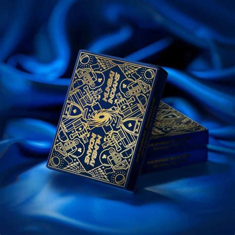 Mumbai Indians - Blue & Gold Poker Size Cold Foil Playing Cards | Art ...