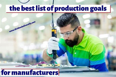 Image result for Production Objectives Examples