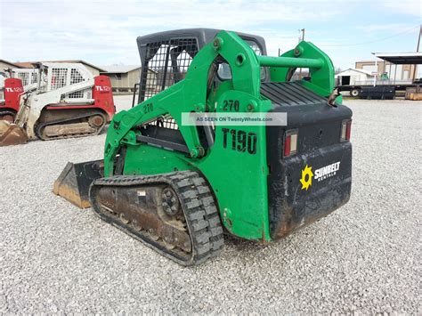 2007 Bobcat T190 Skid Steer Loader