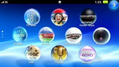 PS Vita Menu 的图像结果