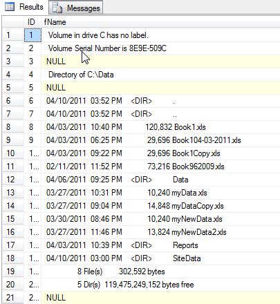 Image result for SQL File Example