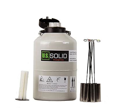 U.S. Solid 6L Cryogenic Container Liquid Nitrogen India | Ubuy