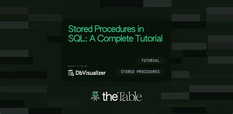 Image result for SQL Stored Procedure Tutorial