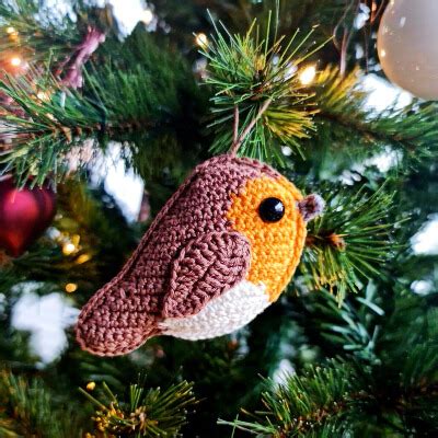 Crochet Robin Pattern-Free 的图像结果