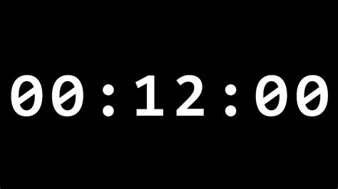 Image result for YouTube 12 Hour Timer