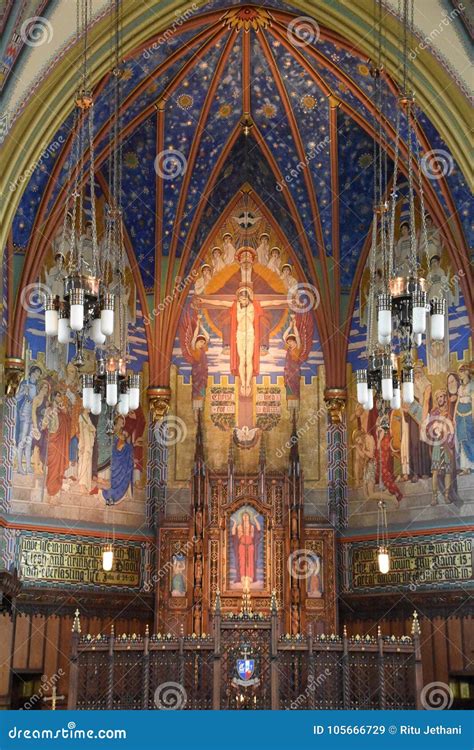 Cathedral of the Madeleine in Salt Lake City Stock Image - Image of ...