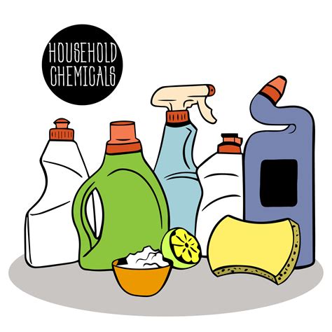 Cleaning Chemicals Clipart