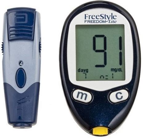 Freestyle Lite Freedom Glucometer Glucometer Price in India - Buy ...