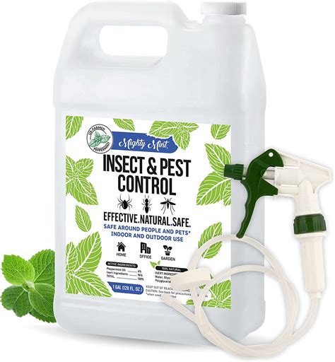 Mighty Mint Gallon (128 oz) Insect & Pest Control Peppermint Oil Spray ...