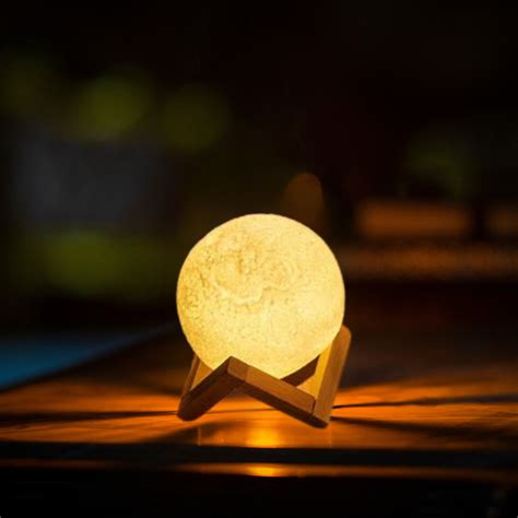 Color-Changing Moon Lamp - Magical LED Night Light