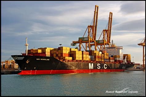 MSC NEDERLAND III, Container Ship - Details and current position - IMO ...