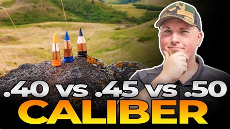 .40 vs .45 vs .50 Caliber Muzzleloader Bullets | Muzzle-Loaders.com