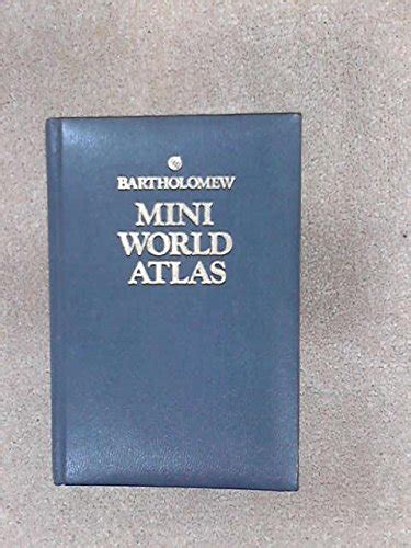 Amazon.in: Buy Bartholomew Mini World Atlas Book Online at Low Prices ...