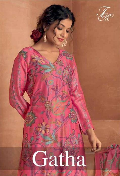 GATHA BY T AND M DESIGNER STUDIO 06-A TO 06-B SERIES BEAUTIFUL FESTIVE ...