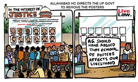 [CARTOON]: Allahabad HC Orders Removal Of "Name And Shame" Banners