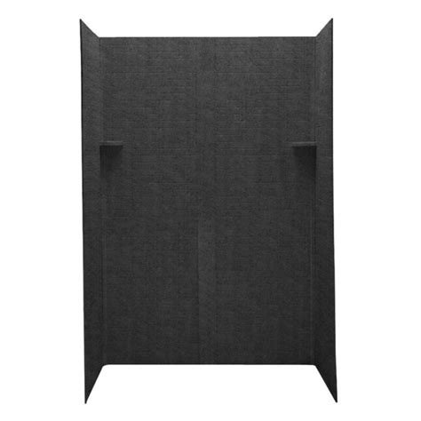 Swanstone Indian Grass Panel Kit Shower Wall Surround (34-in x 48-in ...