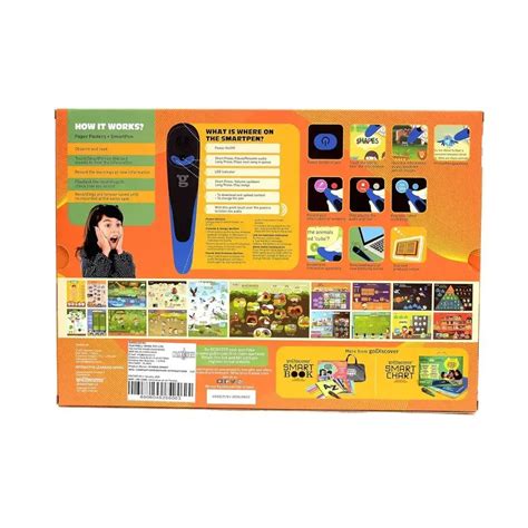 goDiscover Kinder Smart Learning Posters Set – 18 Interactive Talking ...