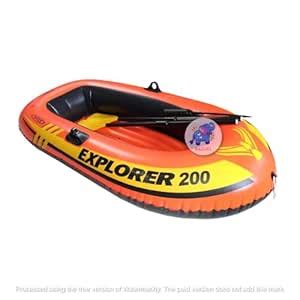 KidsZeeNie® Explorer 200Series 2 Person Inflatable Portable Boat ...