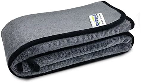 SOFTSPUN Microfiber Super Absorbent Cloth 500 GSM 35X75 cms Packof 1 ...