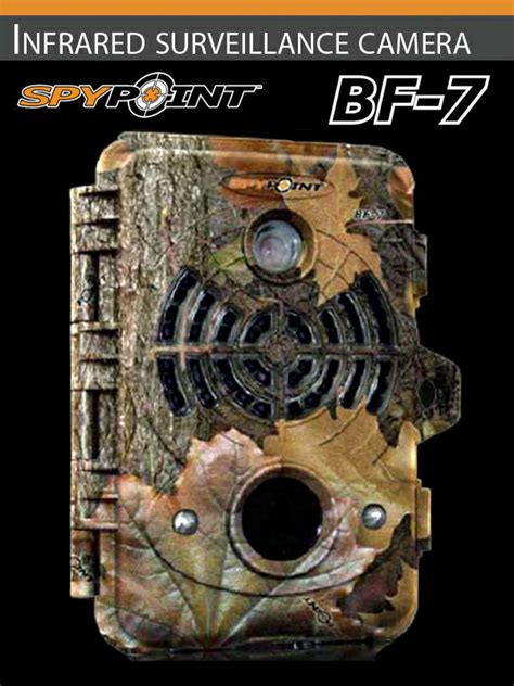 【楽天市場】SPY-POINT トレイルカメラ BF-7：アーマージャパン