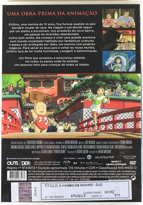 Spirited Away / DVD / Portugal - The Kodama's Project