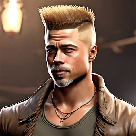 15 Cool Brad Pitt Fight Club Haircut Ideas - Burst of Style