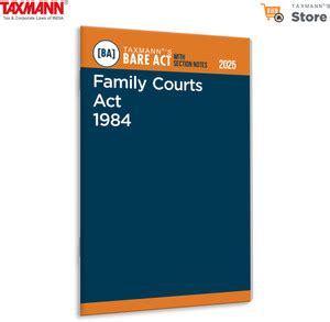 Taxmann's Family Courts Act 1984 [Bare Act with Section Notes ...