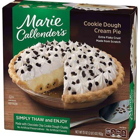 Marie Calendar Frozen Pie