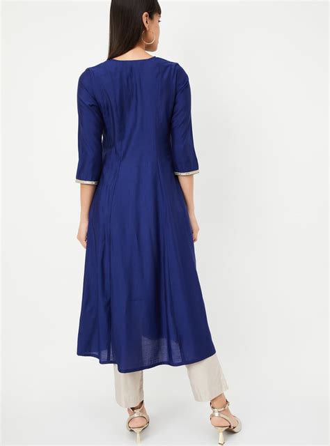 Buy Women Embroidered Kalidar Kurta Online at just Rs. 1299.0 ...