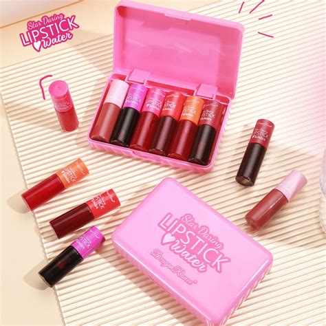 ZARICS 6 Colors Lip Tint Stain Korean Lip Gloss, India | Ubuy