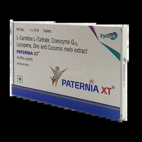 PATERNIA XT TABLET 10'S Price, Uses, Side Effects & Substitutes | Medkart