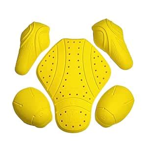 MOTOSTYLEWEAR - 5 PC - CE Level 2 Certified Armor Pads l Level 2 ...