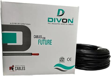 DIVON PVC INSULATED WIRES & CABLES 1.5 sqmm Heavy Rated Cables | Home ...