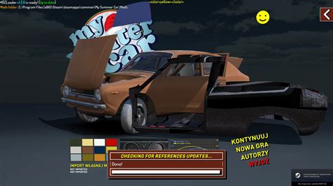 Menu at My Summer Car Nexus - Mods and community