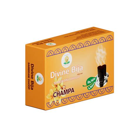 Sambrani Dhoop - Champa – DivineShip