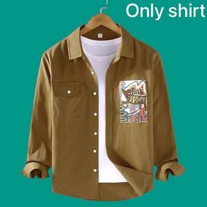 Nortex Men Embroidered Casual Brown Shirt - Buy Nortex Men Embroidered ...