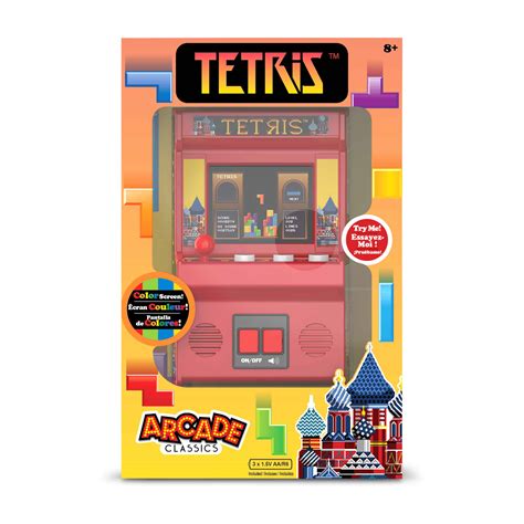 Arcade Classics - Tetris - Retro Mini Arcade Game | BasicFun!