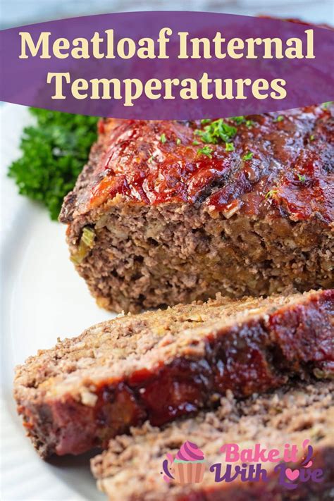 Meatloaf Internal Temperatures: Levels Of Doneness For Meatloaf