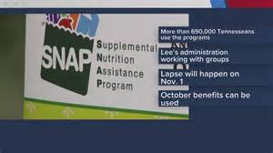 Gov. Bill Lee warns Tennessee SNAP recipients of possible lapse ...