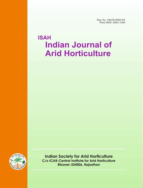 Indian Agricultural Research Journals