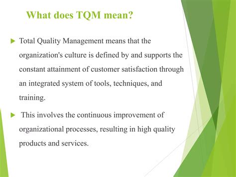 Total quality management | PPTX