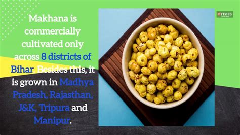 Makhana set to go places with a GI tag | Lifestyle - Times of India Videos