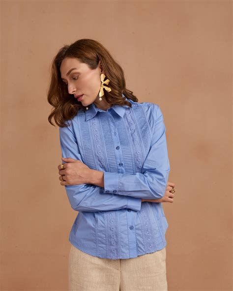 Sharon Poplin Shirt – Style Island