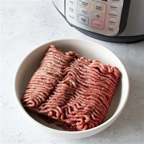 Instant Pot Ground Beef (Fresh or Frozen!) | Hint of Healthy