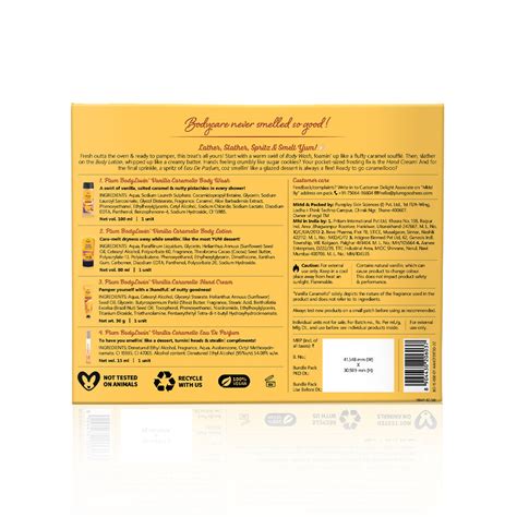 Vanilla Caramello Bath & Body Gift Set by Plum BodyLovin' – Plum