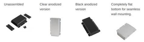 1455F Extruded Aluminum Enclosures - Hammond Manufacturing | Mouser
