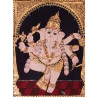 Bal Ganesh Tanjore Art | Garuda Life