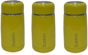 DUBBLIN Steel Cutie Mini Thermos Hot and Cold Water Bottle 260 ml Flask ...