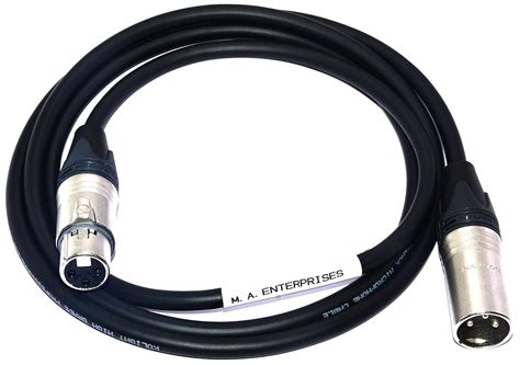 MA Professional Pro Premium Neutrik XLR Male to XLR Female XLR male to ...